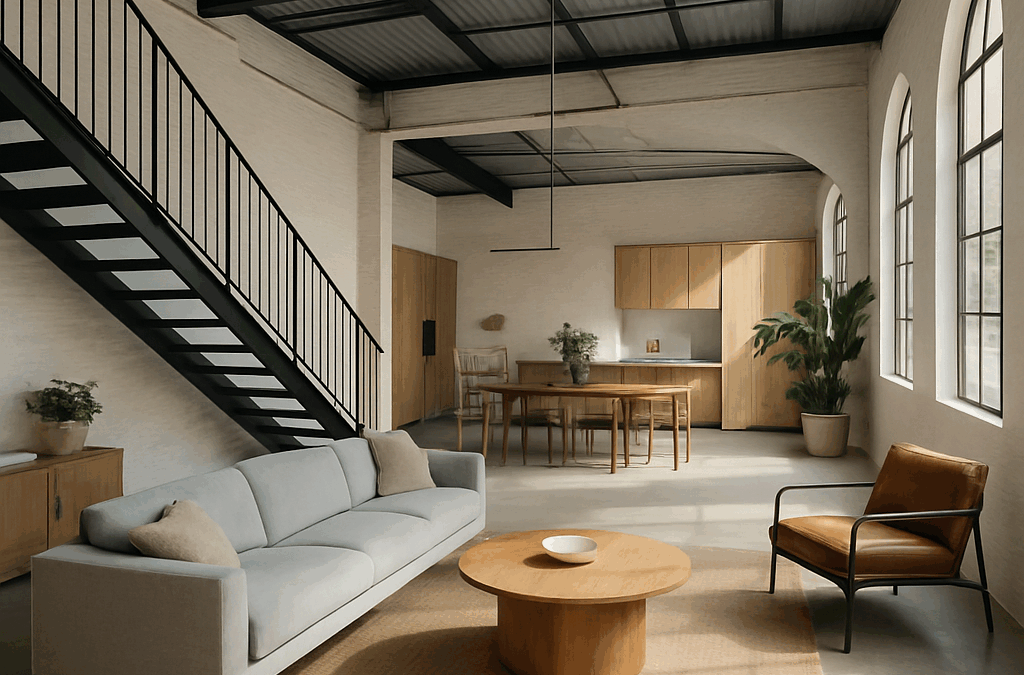 Se puede convertir una nave industrial en vivienda